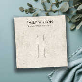 CARTE D'AFFICHAGE DE CLIP DE CHEVEUX EN STUCCO BLA