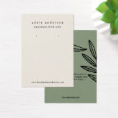 Carte d'affichage de la ceinture de joaillerie Ter (Bureau)