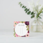 CARTE D'AFFICHAGE DE LA CLIP FLEURIE DE CHEVEUX BR (Debout devant)