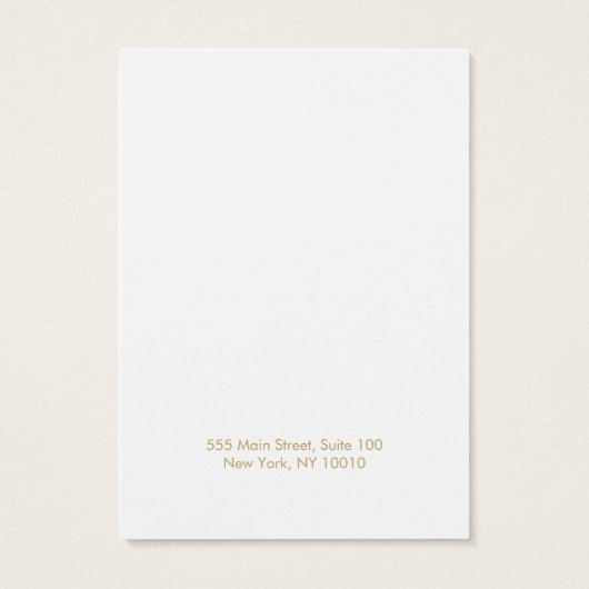 Carte d'affichage de la déesse Reine blanche oreil (Dos)