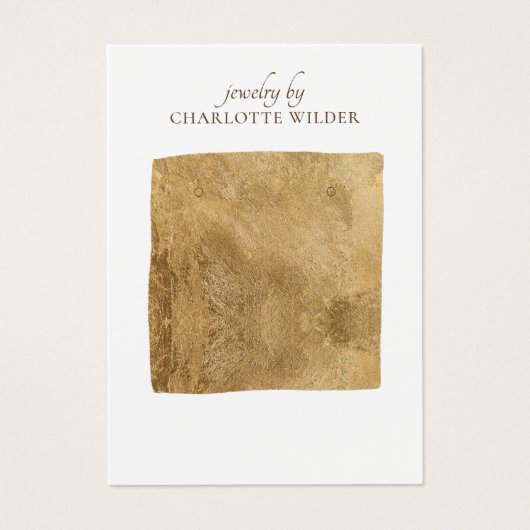 Carte d'affichage de la forme Abstraite de l'huile (Devant)