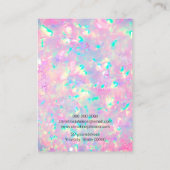 carte d'affichage de la texture opale violette (Dos)