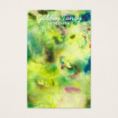 Carte d'affichage de l'aquarelle de l'oreille coll (Devant)