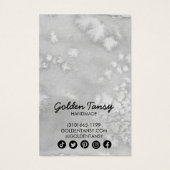 Carte d'affichage de l'aquarelle de l'oreille coll (Dos)