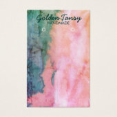 Carte d'affichage de l'aquarelle de l'oreille coll (Devant)