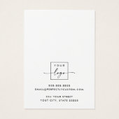 Carte d'affichage de l'aquarelle des montagnes et (Dos)