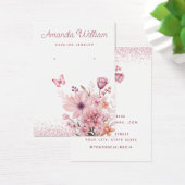 Carte d'affichage de l'aquarelle fleurie de boho m (Bureau)