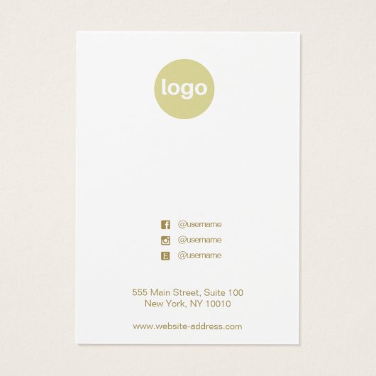 Carte d'affichage de l'Arbre de Noël (Dos)