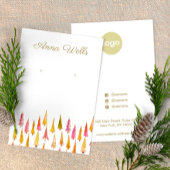 Carte d'affichage de l'Arbre de Noël