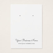 Carte d'affichage de lecture personnalisée de scri (Devant)