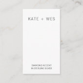 Carte d'affichage de l'ensemble de bijoux de l'ore (Devant)