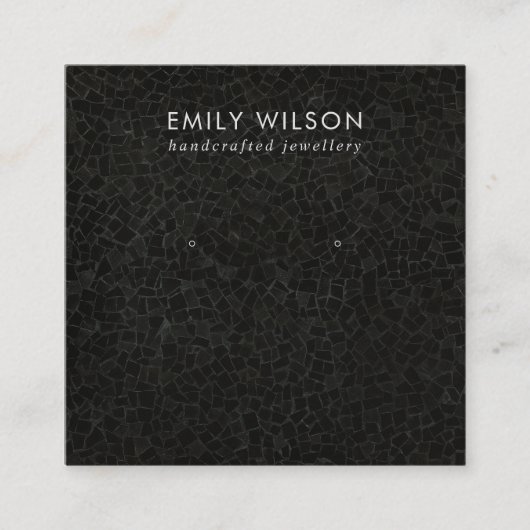 CARTE D'AFFICHAGE DE L'ÉTUDE DE TEXTURE DE LA MOSA (Devant)