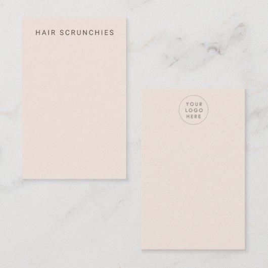 Carte d'affichage de l'extrait de cheveux de coule (Devant / Derrière)