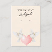 Carte d'affichage de l'Inséparable mariage Bridesm (Devant)