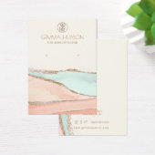 Carte d'affichage de l'oreille Abstraite en pierre (Bureau)