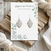 Carte d'affichage de l'oreille botanique française