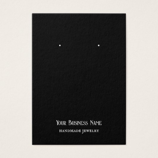 Carte d'affichage de l'oreille de hibou d'Hallowee (Devant)