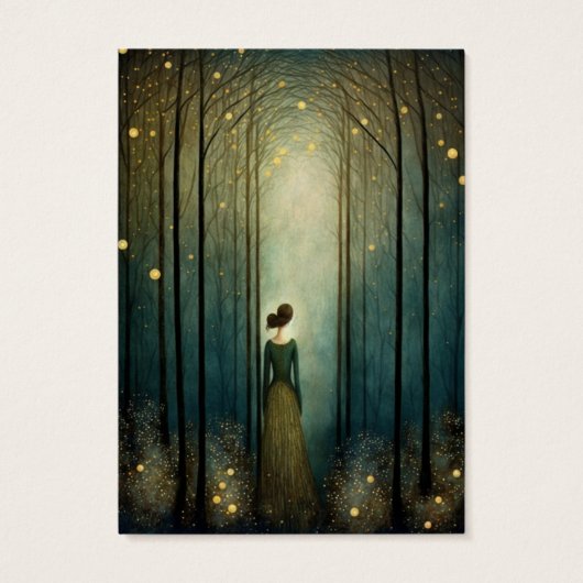 Carte d'affichage de l'oreille de la forêt enchant (Dos)