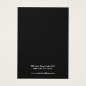 Carte d'affichage de l'oreille de logo Ajouter un (Dos)