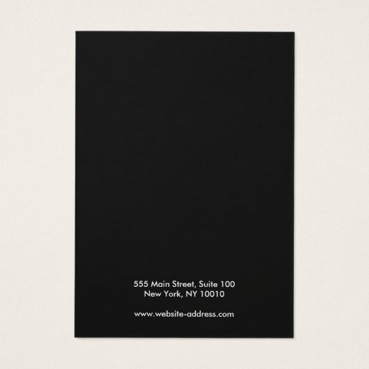 Carte d'affichage de l'oreille de logo Ajouter un  (Dos)