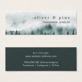 Carte d'affichage de l'oreille de Misty Mountain S (Devant & derrière)