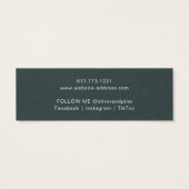 Carte d'affichage de l'oreille de Misty Mountain S (Dos)