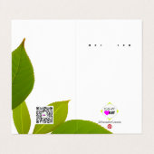 Carte d'affichage de l'oreille de résine (Extérieur déplié)