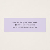 Carte d'affichage de l'oreille d'étalon de médias  (Dos)