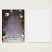 Carte d'affichage de l'oreille d'Halloween (Devant & derrière)