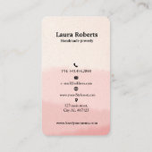 Carte d'affichage de l'oreille du logo Social Medi (Dos)