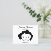 Carte d'affichage de l'oreille pour bijoux de visa (Debout devant)