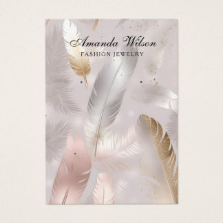 Carte d'affichage de l'oreille pour bijoux élégant