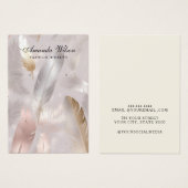 Carte d'affichage de l'oreille pour bijoux élégant (Devant & derrière)