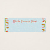 Carte d'affichage de l'oreille pour les vacances (Devant)