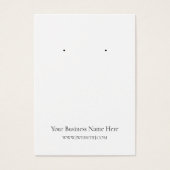 Carte d'affichage de Noël Snowflakes (Devant)