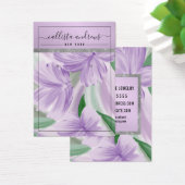 Carte d'affichage de Parties scintillant florale e (Bureau)