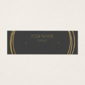 Carte d'affichage des boucles d'or (Devant)