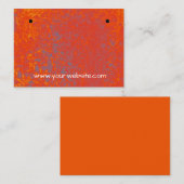 Carte d'affichage des boucles d'oreilles de l'agen (Devant / Derrière)