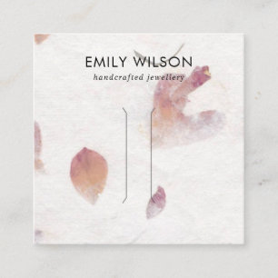 CARTE D'AFFICHAGE DES CHEVEUX EN PAPIER PETAL PETA