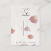 CARTE D'AFFICHAGE DES CHEVEUX EN PAPIER PETAL PETA (Devant)