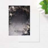 Carte d'affichage des fleurs de crâne d'Halloween (Bureau)