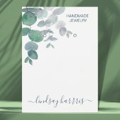 Carte d'affichage des oreilles d'Eucalyptus aquare