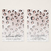 Carte d'affichage des Posters de animaux rétroacti (Devant & derrière)