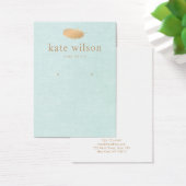 Carte d'affichage d'oreille en plume délicate (Bureau)