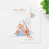 carte d'affichage d'oreille tropicale élégante (Bureau)