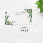 Carte d'affichage du bracelet ・ Aquarelle Eucalypt (Bureau)