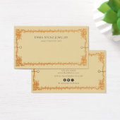 Carte d'affichage du bracelet ・ Ephemera rétro Vin (Bureau)