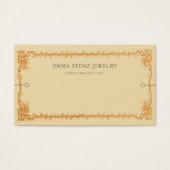 Carte d'affichage du bracelet ・ Ephemera rétro Vin (Devant)