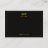 Carte d'affichage du bracelet Gold Crown (Devant)