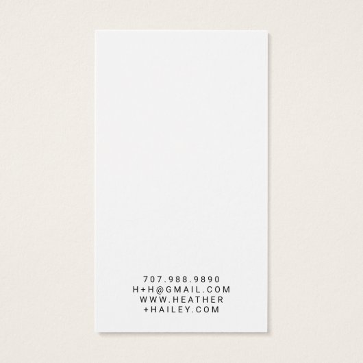 Carte d'affichage du cadre de ruban (Dos)